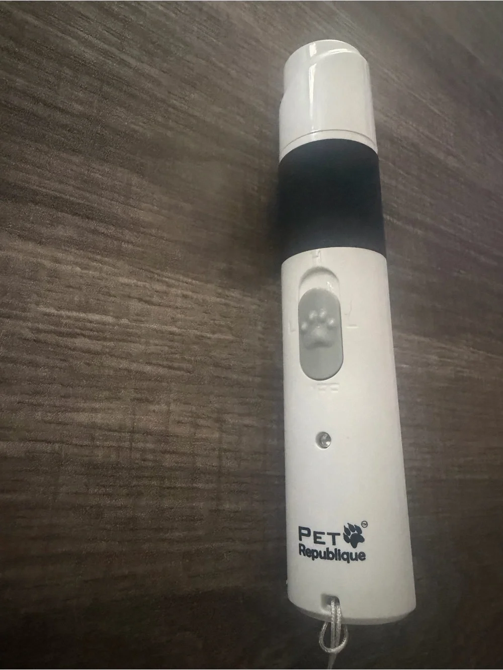 White and Black Dog Nail Grinder